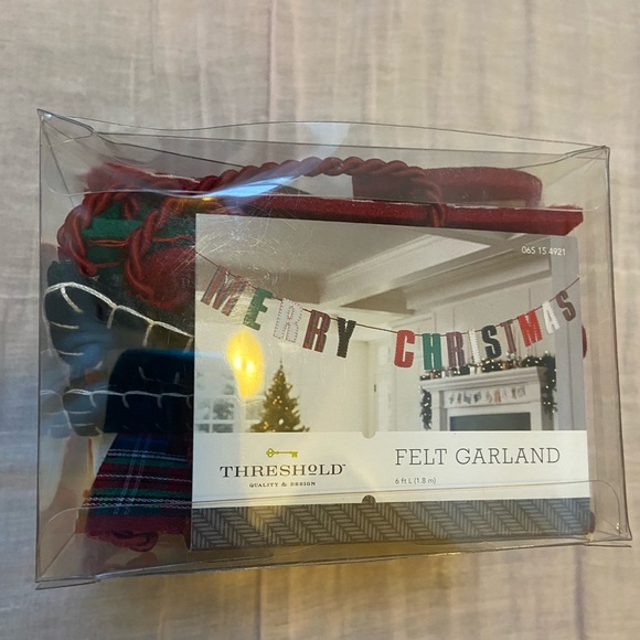 Threshold Holiday Threshold Felt Christmas Garland Poshmark